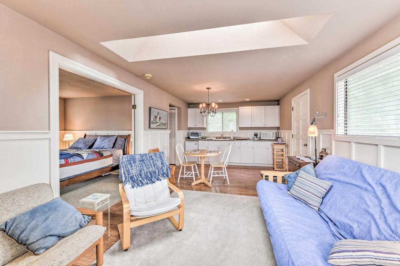 Beachfront Whidbey Island Home And Apartment! Langley Buitenkant foto